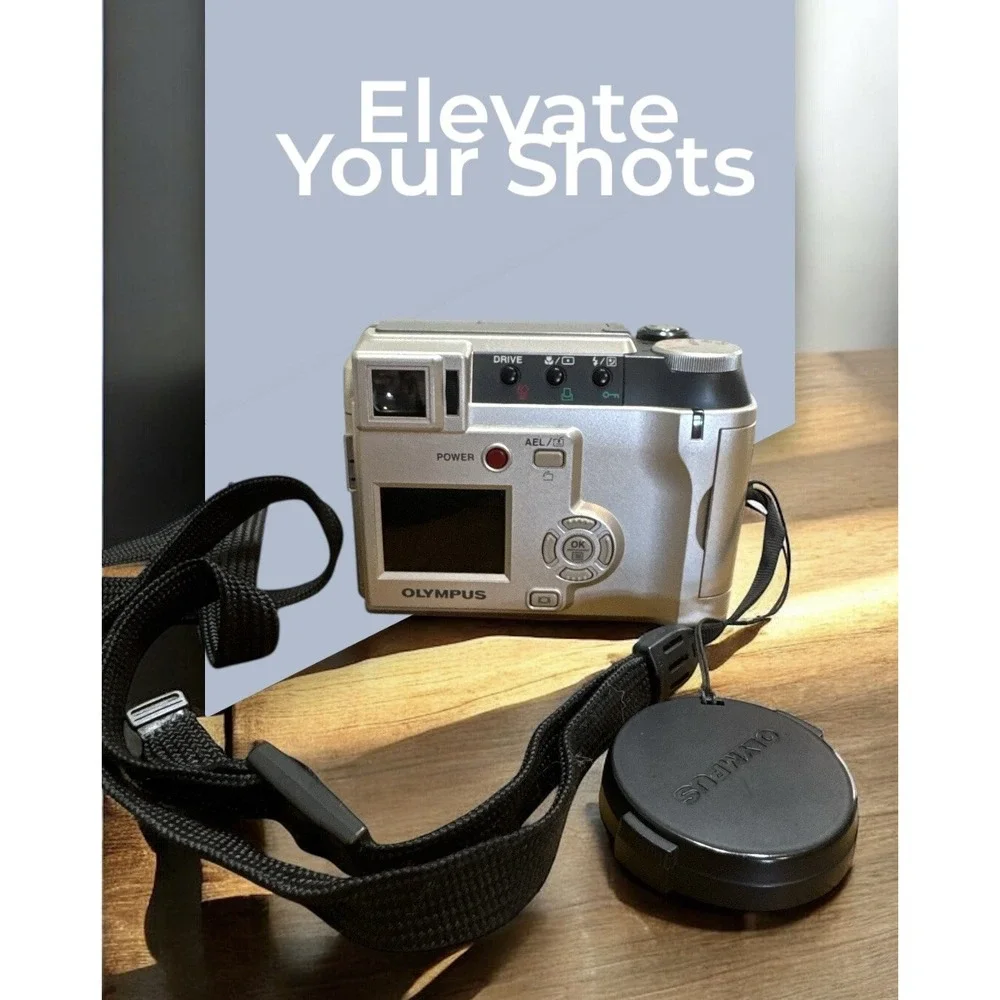 Olympus CAMEDIA C-720 Ultra Zoom 3.0 MP Digital Camera‎ No Card Tested Works!